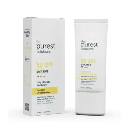 THE PUREST SOLUTIONS 50SPF INVISIBLE UV PROTECTION 50ML